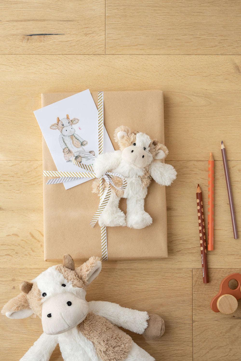 A Grow Set of Cows - Beige - Nana Huchy