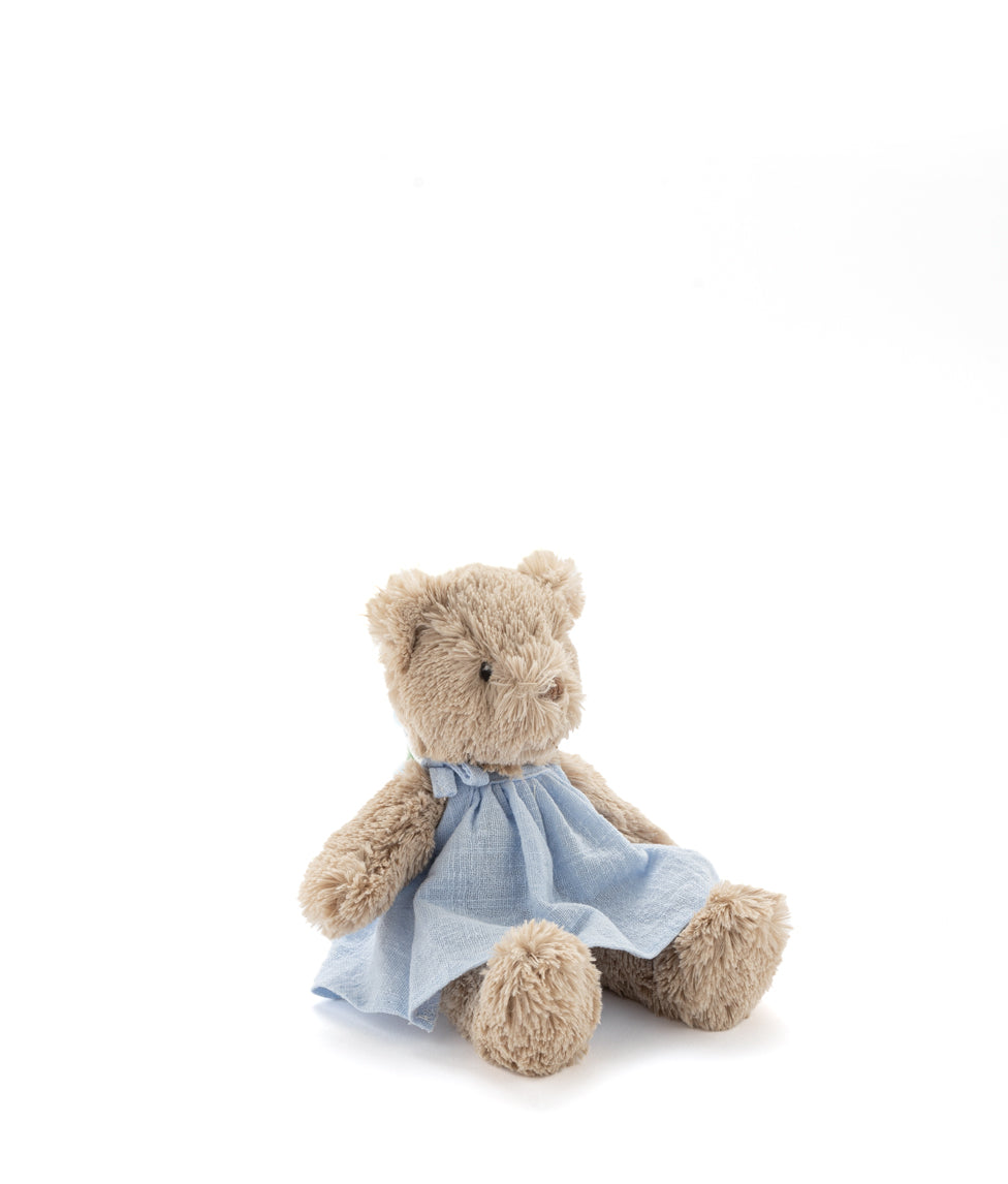 Baby Honey Bear - Dress Baby Blue - NanaHuchy