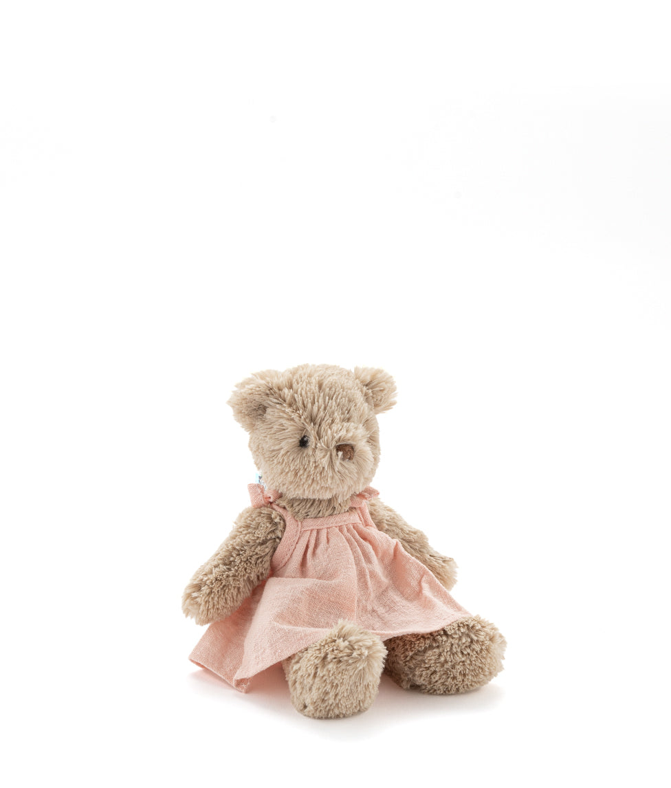 Baby Honey Bear - Dress Baby Pink - NanaHuchy