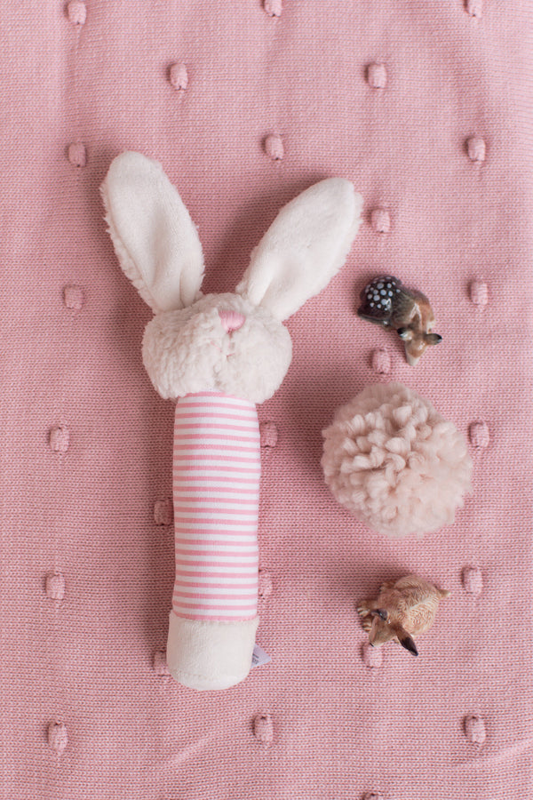 Bella Bunny Rattle-Pink - Nana Huchy