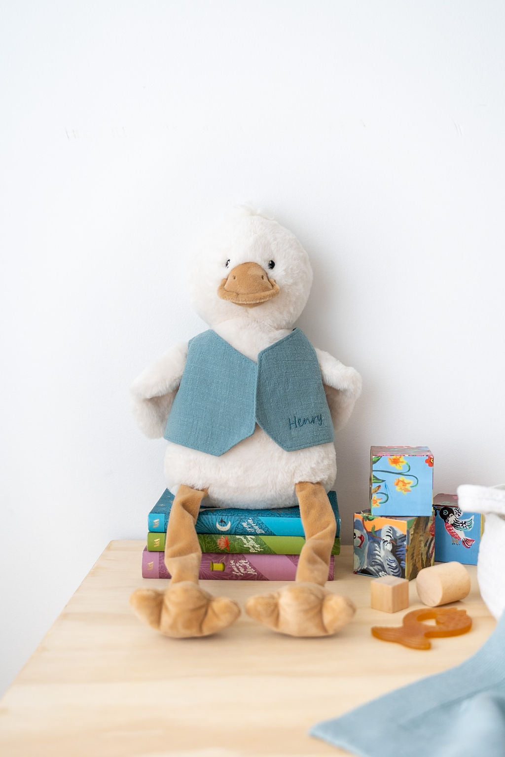 Big Bill the Duck Blue - NanaHuchy