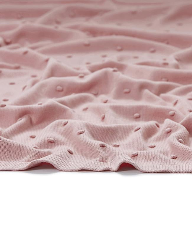 Bobble Baby Blanket-Fairy Floss Pink - Nana Huchy