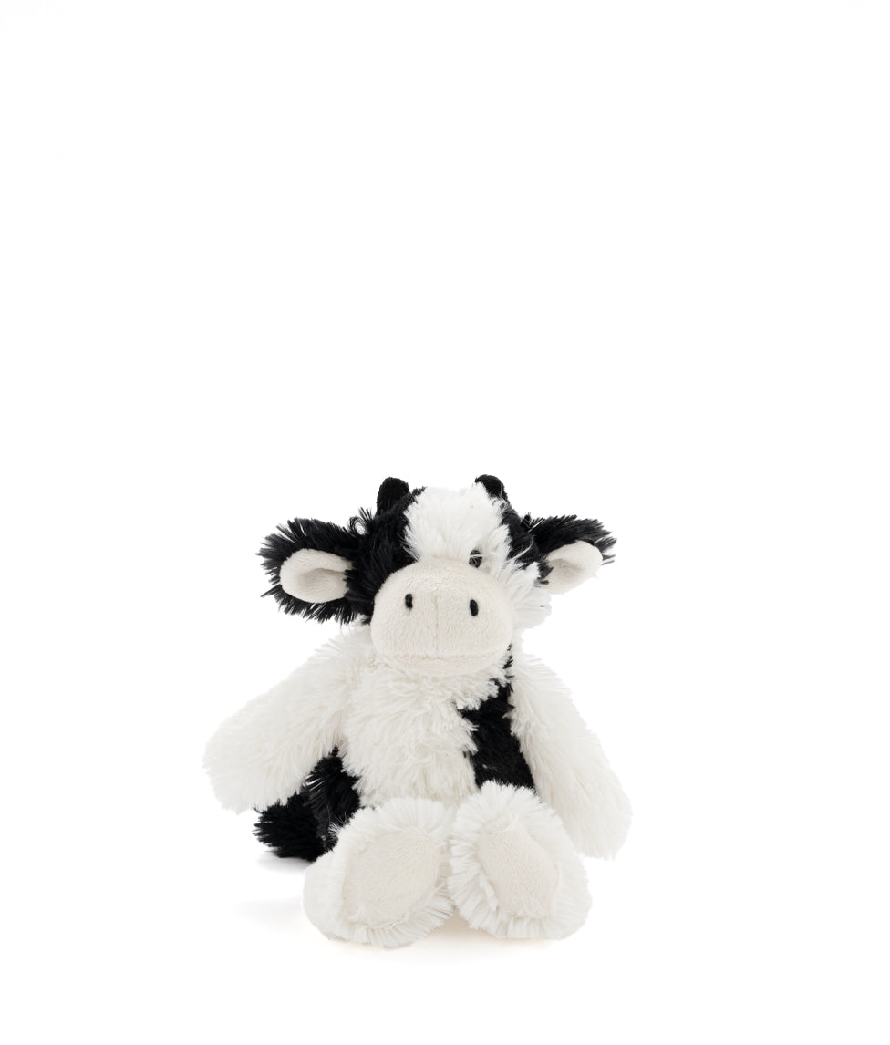 Mini Clover the Cow Rattle - Black - NanaHuchy