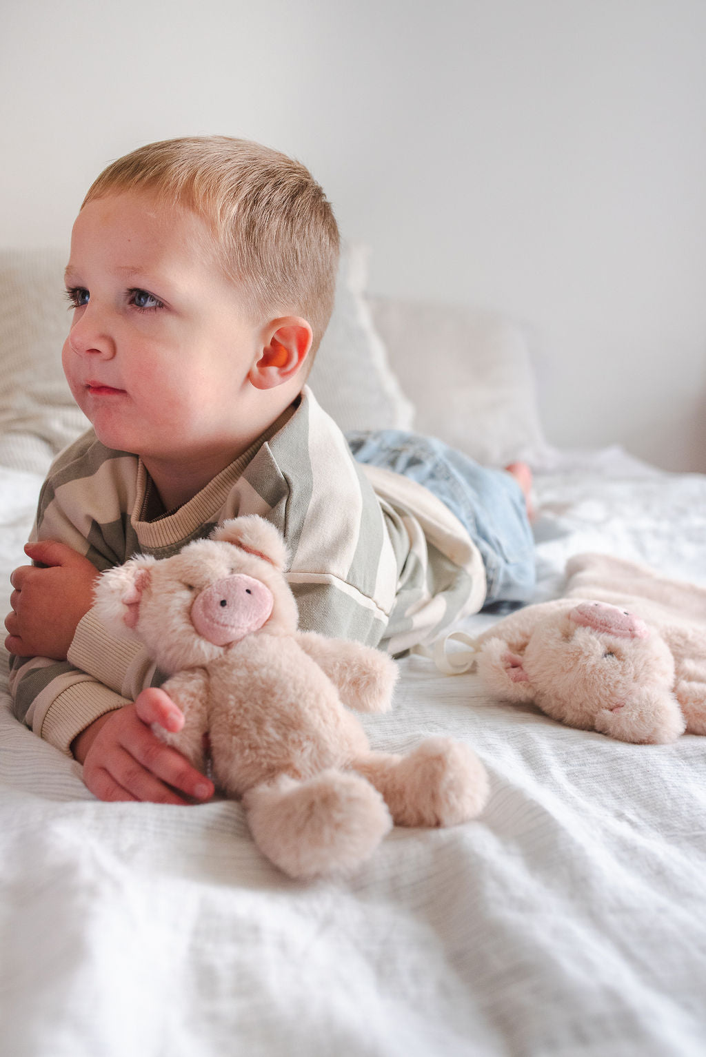 Mini Poppy the Pig Rattle - NanaHuchy