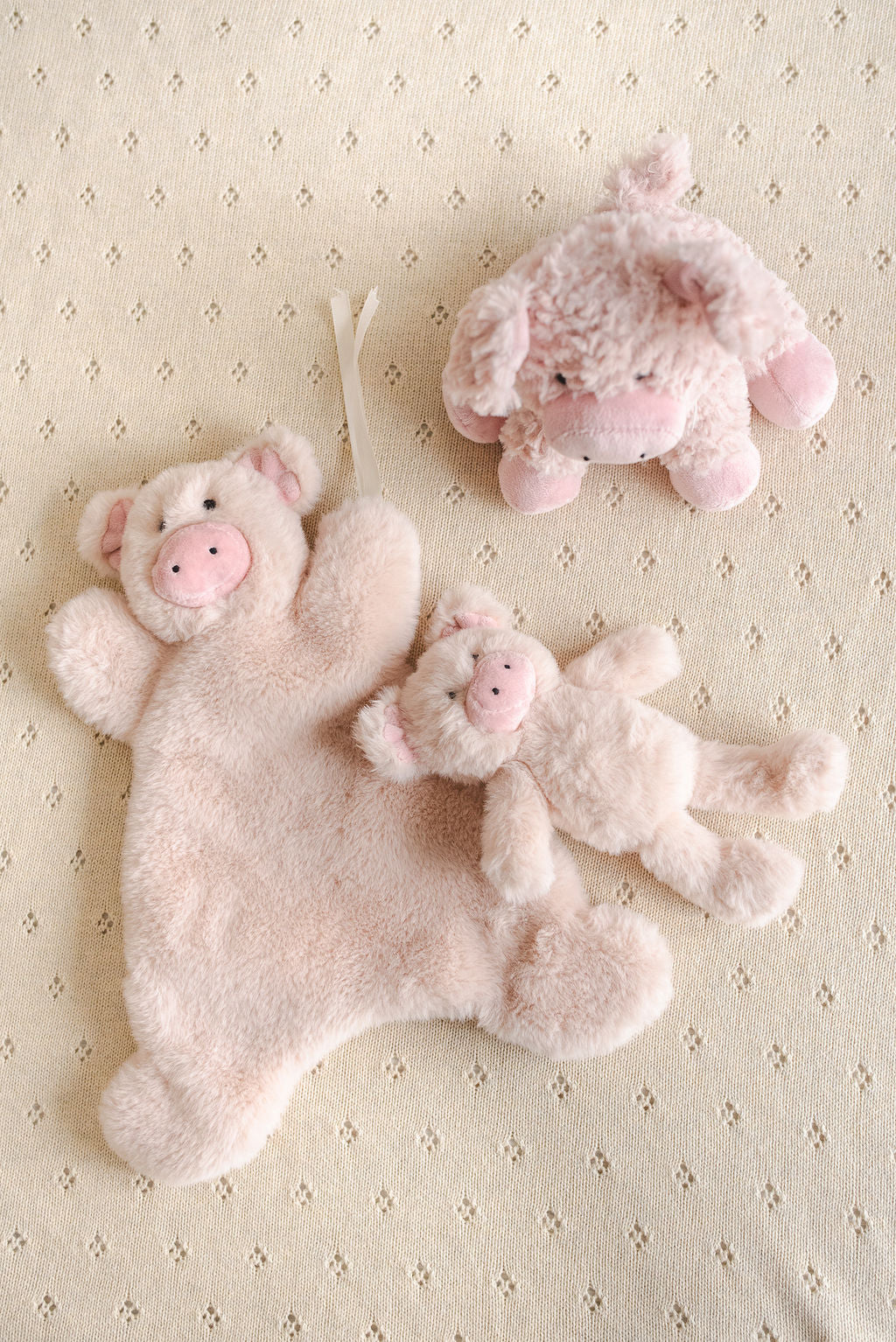 Mini Poppy the Pig Rattle - NanaHuchy