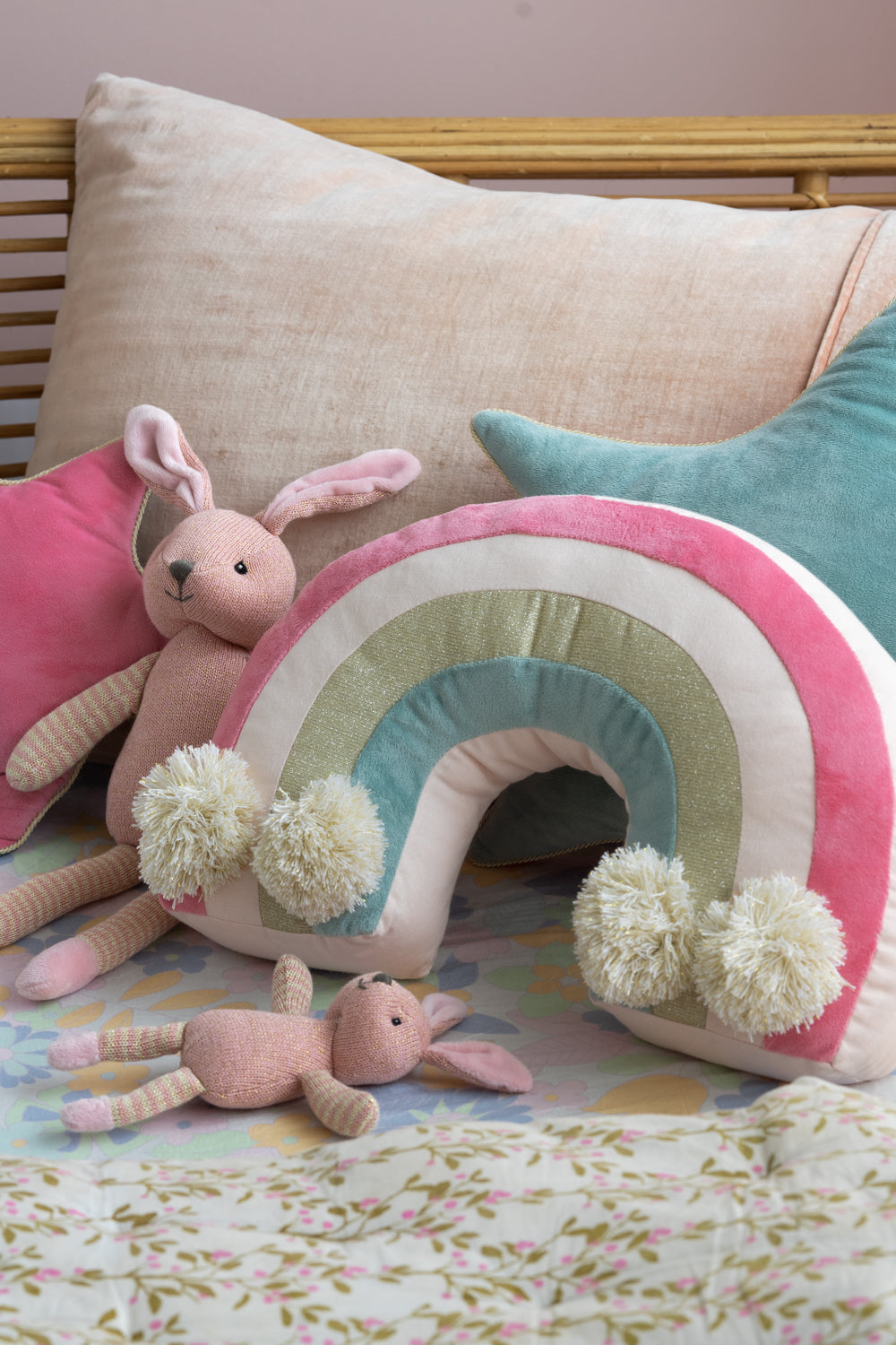 Over the Rainbow Cushion - Nana Huchy