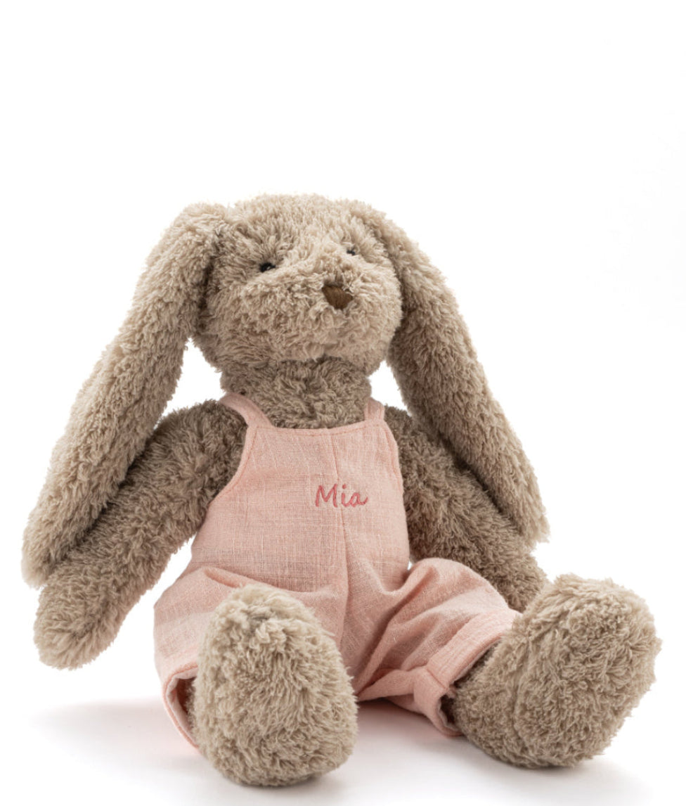 Personalised Bunny - Mr Honey Bunny Baby Pink - Nana Huchy