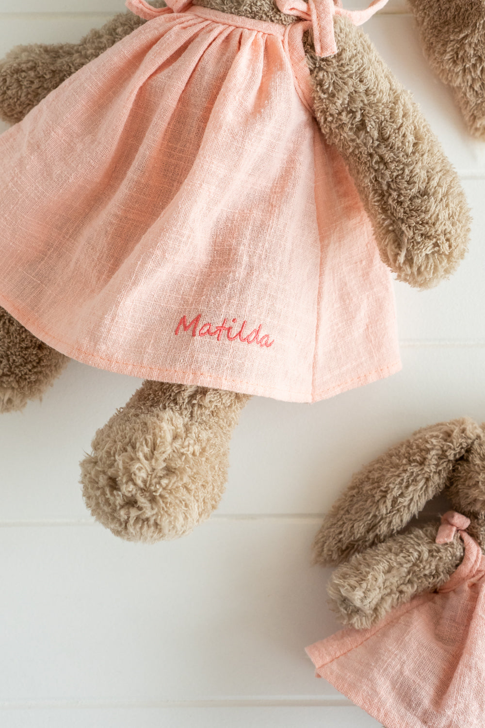 Personalised Bunny - Mrs Honey Bunny Baby Pink - Nana Huchy