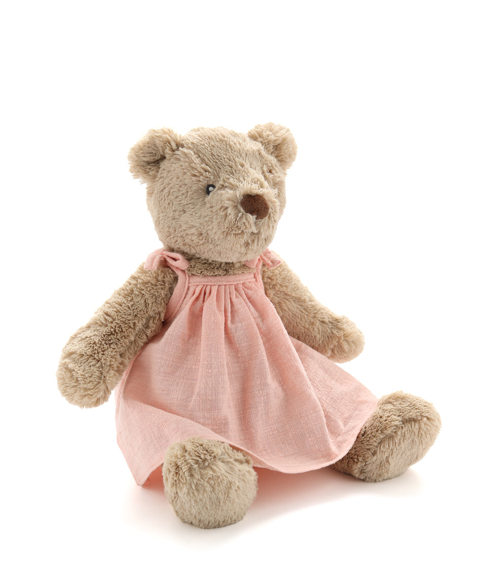 Personalised Honey Bear Dress - Baby Pink - Nana Huchy