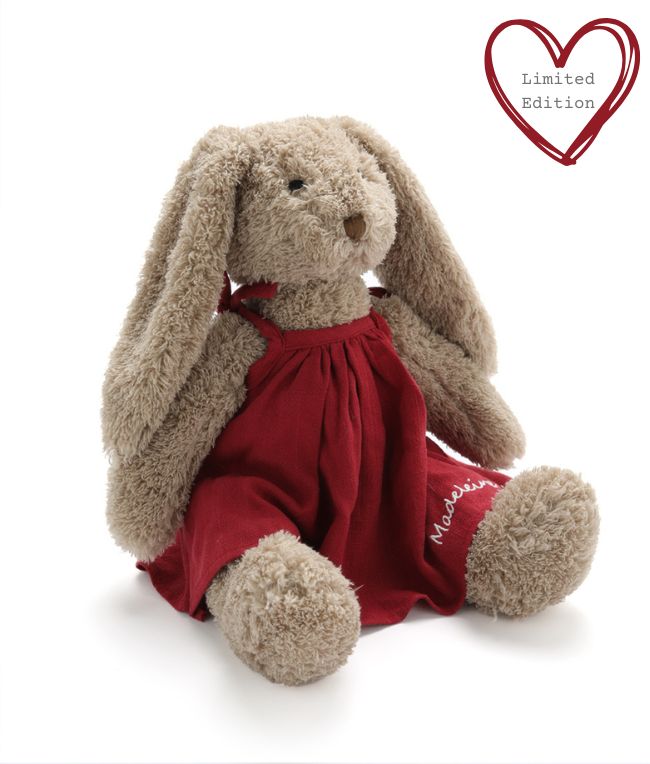 Personalised Honey Bunny Dress - Red - Nana Huchy
