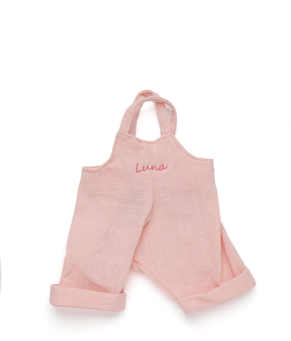 Personalised Overalls - Baby Pink - Nana Huchy