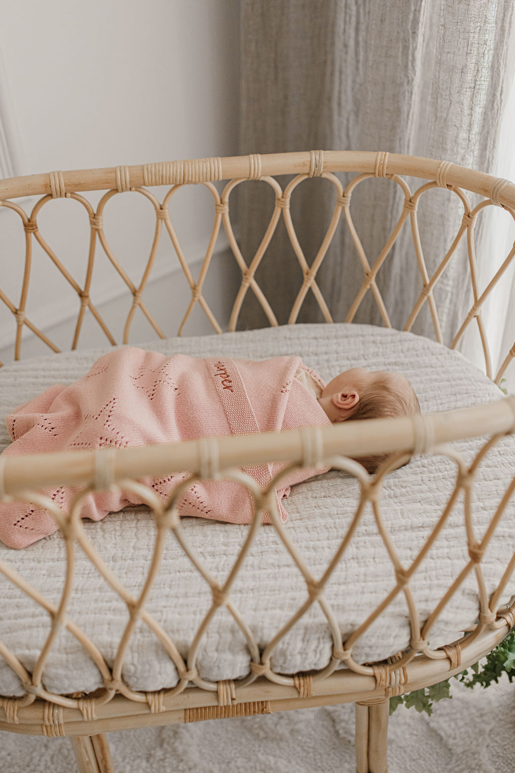 Personalised Pink Newborn Pixie Bunny Bundle - Nana Huchy