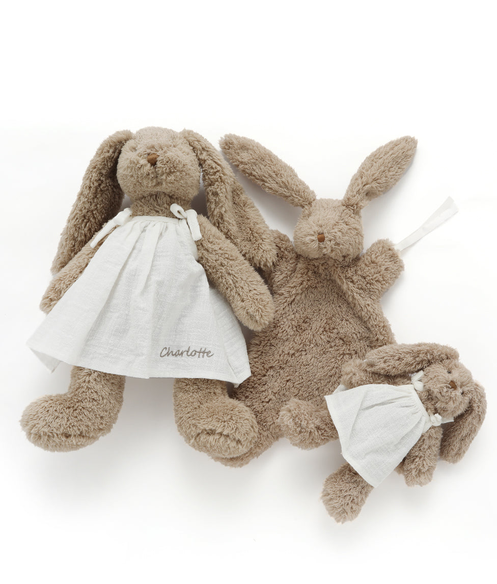 Personalised White Mrs Honey Bunny Bundle - Nana Huchy