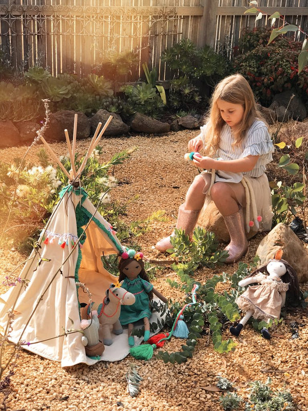 Teepees for the Toys!