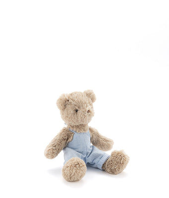 Baby Honey Bear - Overalls  Baby Blue - NanaHuchy