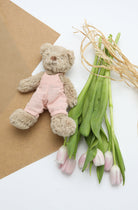 Baby Honey Bear - Overalls Baby Pink - NanaHuchy