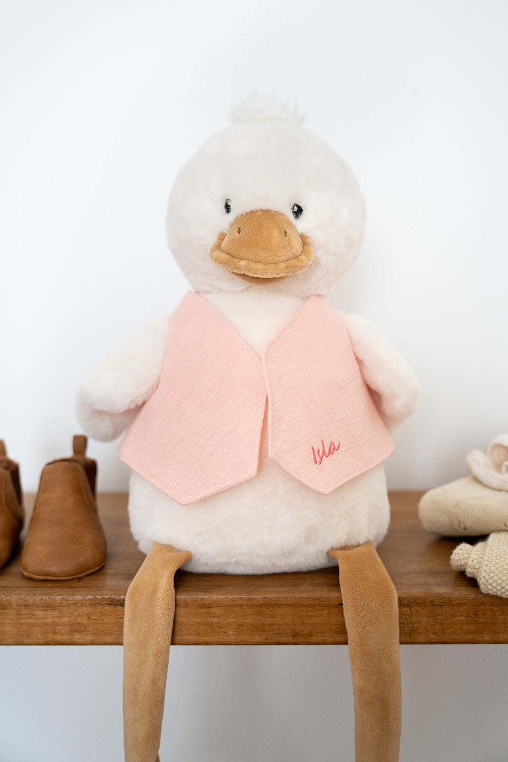 Big Bill the Duck - Baby Pink - NanaHuchy