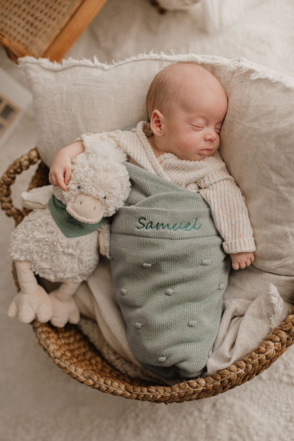 Bill & Bandana Bobble Blanket Bundle - Blue - NanaHuchy