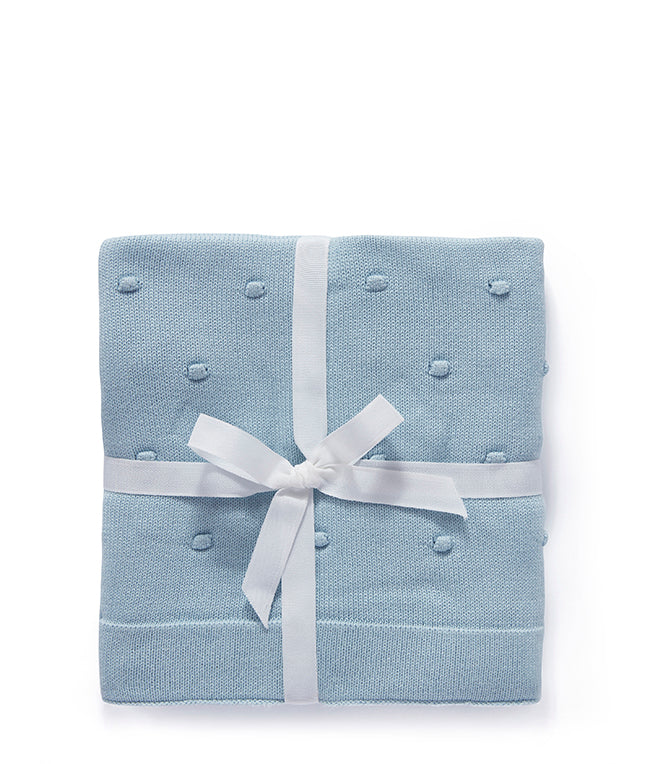 Bobble Baby Blanket-Baby Blue - Nana Huchy