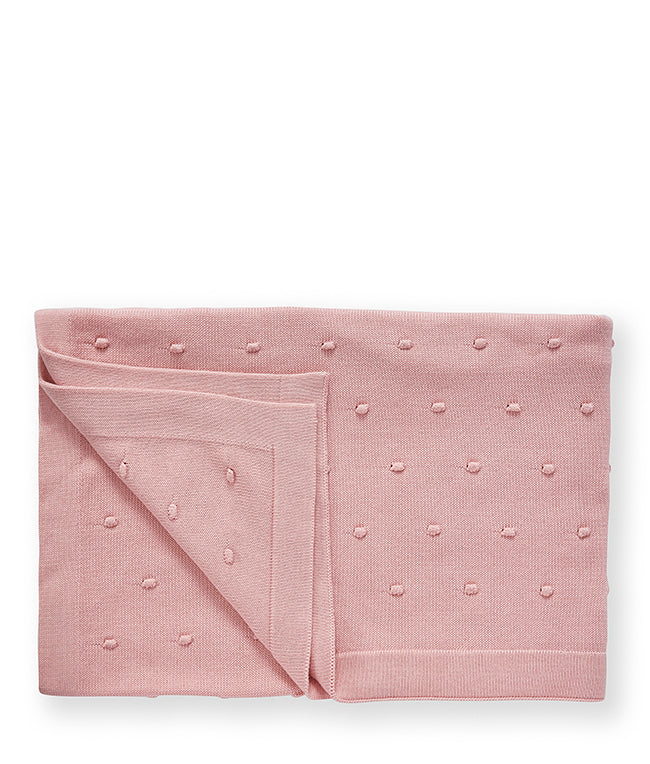 Bobble Baby Blanket-Fairy Floss Pink - Nana Huchy