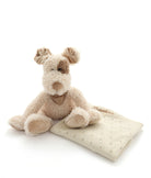 Buddy Dog & Bandana Pointelle Blanket Bundle - Natural - NanaHuchy