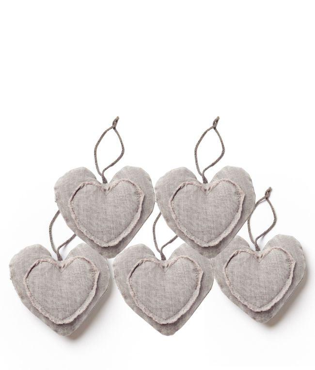 Nana Huchy - Bundle of 5 Heart Decorations