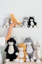 Checkers the Cat & Kitten - Black - Nana Huchy