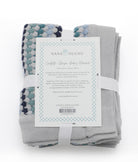 Confetti Stripe Baby Blanket - Blue - NanaHuchy