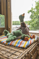 Confetti Stripe Baby Blanket - Carnival - NanaHuchy