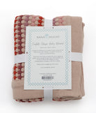 Confetti Stripe Baby Blanket - Pink - NanaHuchy