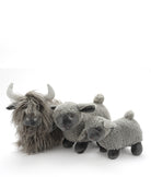 Flock of Farm Friends - Charcoal - Nana Huchy