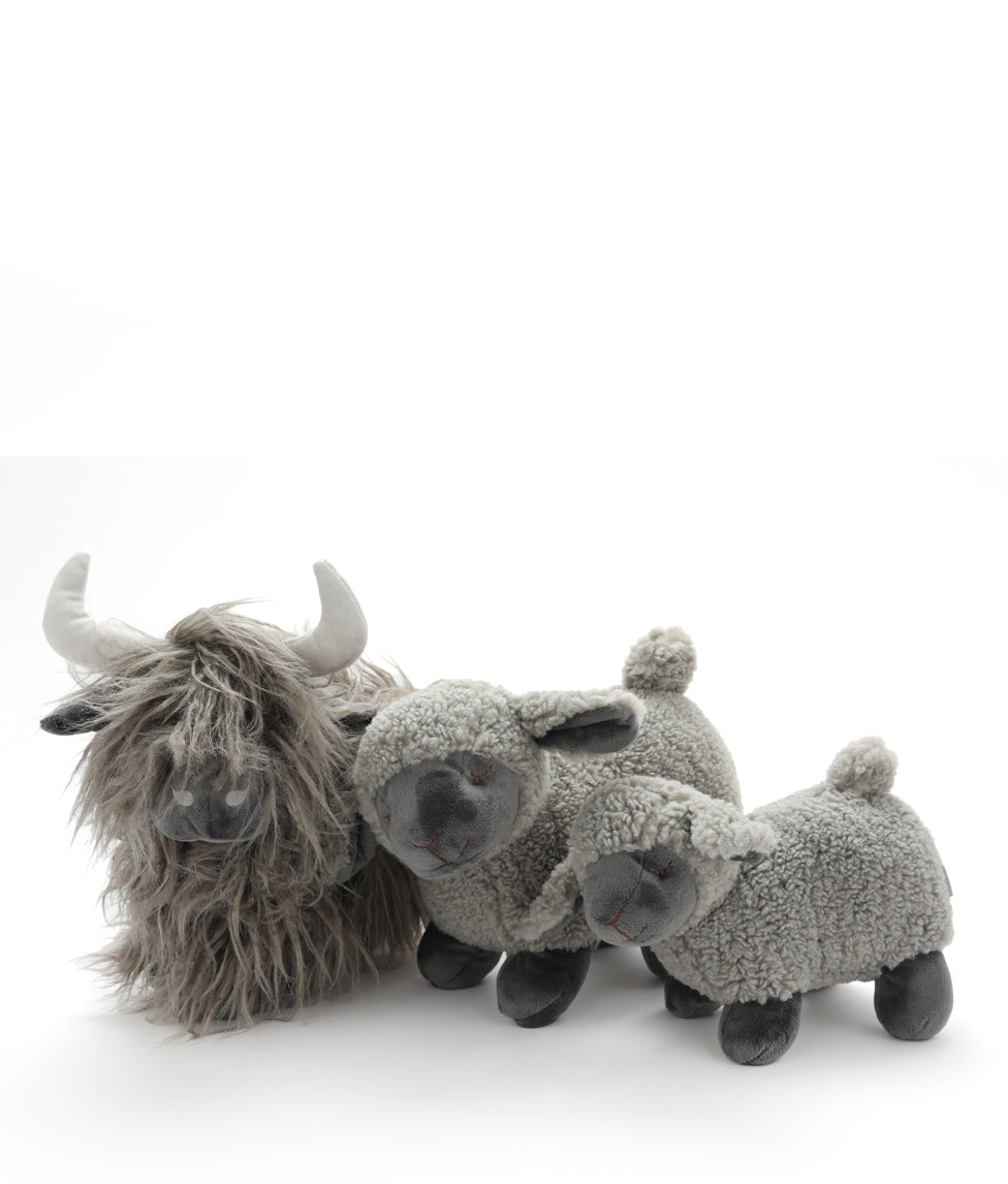 Flock of Farm Friends - Charcoal - Nana Huchy