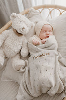 Freddy & Bandana Pointelle Blanket Bundle - Oatmeal - NanaHuchy