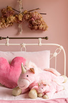 Giant Glimmer Glitter Unicorn-Pink - Nana Huchy