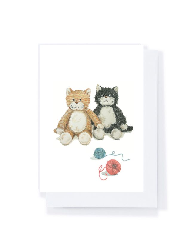 Gift Card-Ginger & Checkers the Cats - Nana Huchy