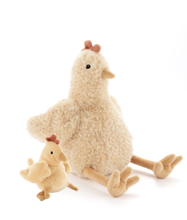 Harriet Hen & Matching Rattle Set - Nana Huchy