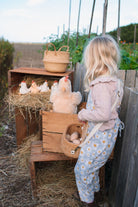 Harriet the Hen Rattle - Honey - NanaHuchy