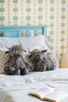 Henry & Heidi Cow Set Charcoal - Nana Huchy