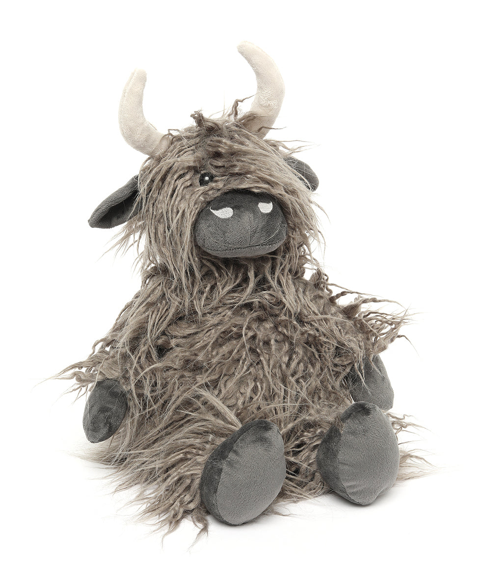 Heidi The Highland Cow - Charcoal
