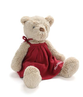Honey Bear Dress - Red - Nana Huchy