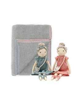 It's a girl - Blanket & Doll Bundle - NanaHuchy