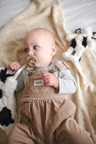 Mini Clover the Cow Rattle - Black - NanaHuchy