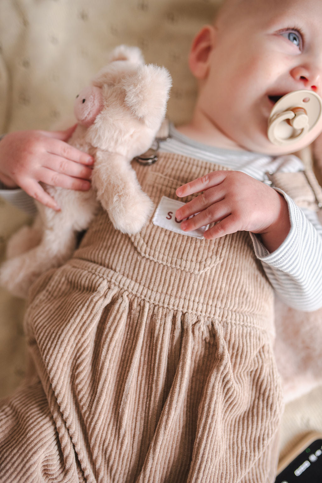 Mini Poppy the Pig Rattle - NanaHuchy