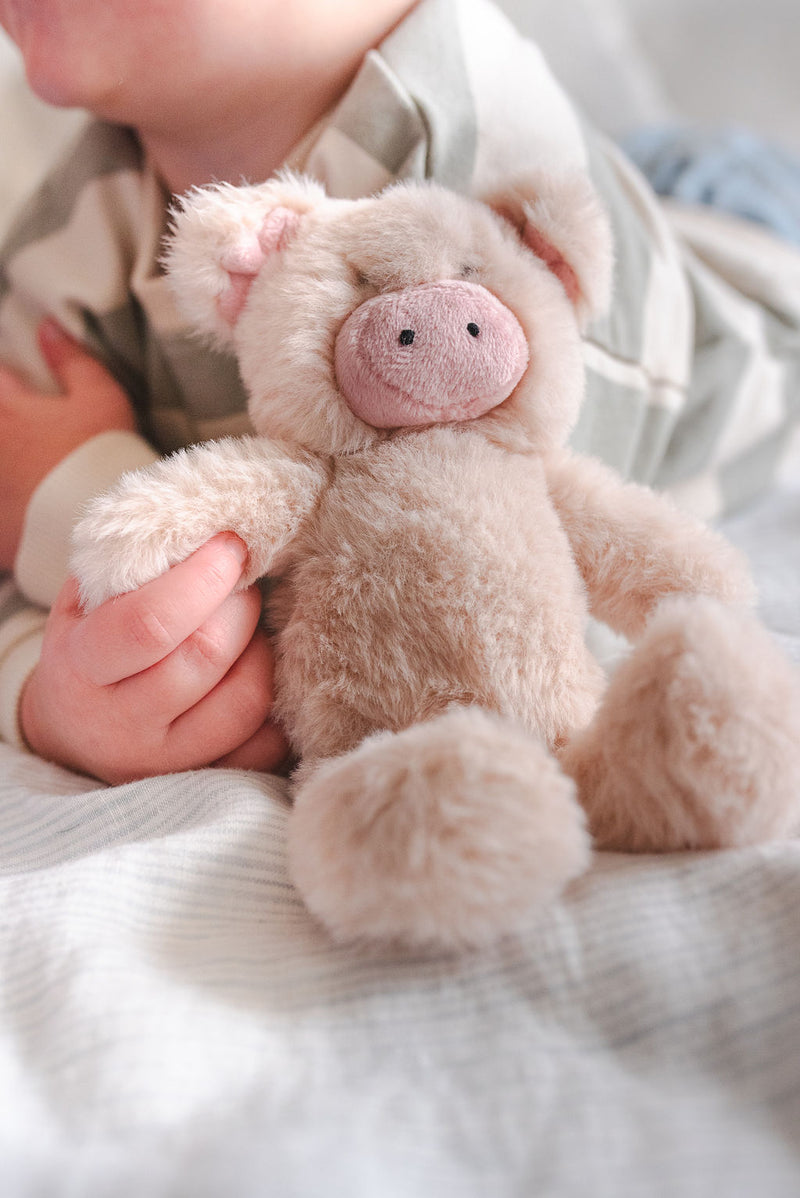 Mini Poppy the Pig Rattle - NanaHuchy