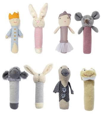 Mix Pack of 8 Rattles - Fairytales - Nana Huchy