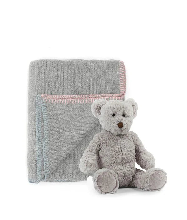 Neddy Teddy & Blanket Set - NanaHuchy