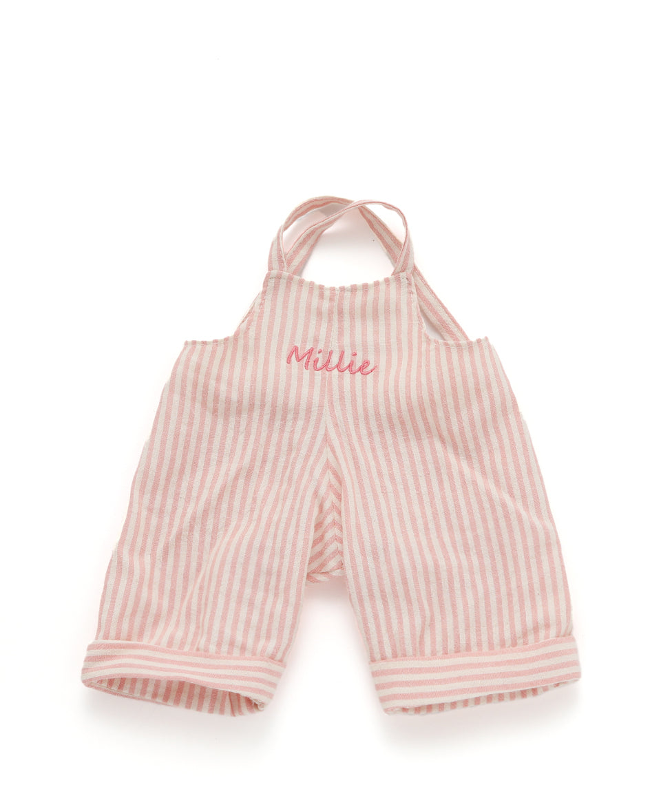 Overalls Pink Stripe - Nana Huchy