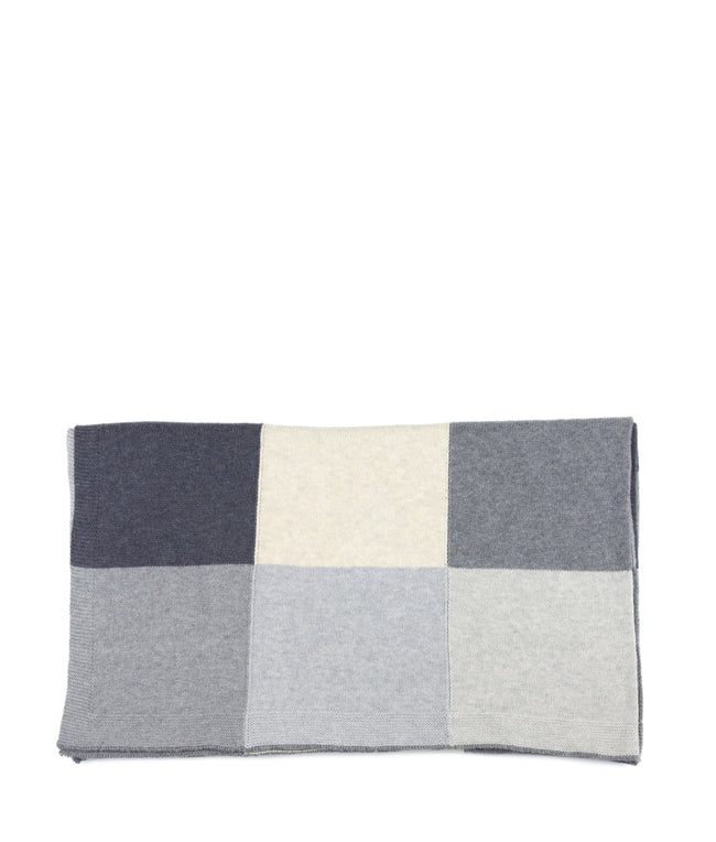 Patchwork Baby Blanket-Grey - Nana Huchy