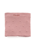 Personalised Baby Blanket - Bobble Pink - Nana Huchy