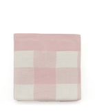 Personalised Baby Blanket - Gingham Pink - NanaHuchy